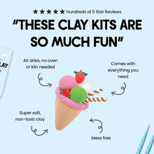 Load image into Gallery viewer, Air Dry Clay Strawberry Cone