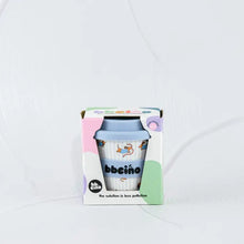 Load image into Gallery viewer, BBcino Reusable Dash In Blue Cino Cup (120ml)