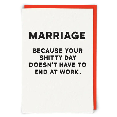 Marriage Greetings Card