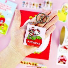 Load image into Gallery viewer, Cute &amp; Sweet Mini Sticker Book Keychain