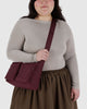Baggu Medium Cargo Crossbody Mahogany