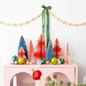 Pink & Red Tree Honeycomb Set