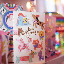 Load image into Gallery viewer, Tis&#39; The Season Dogs Card