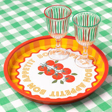 Load image into Gallery viewer, Green &amp; White Fabric Gingham Tablecloth