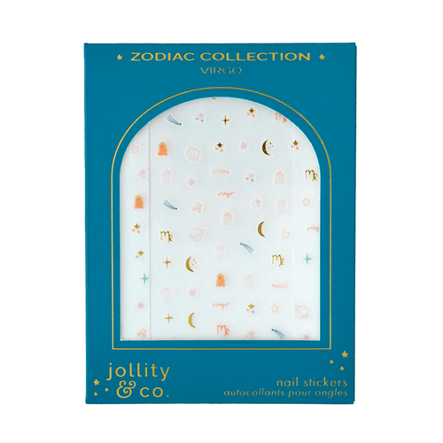 Zodiac Virgo Nail Stickers