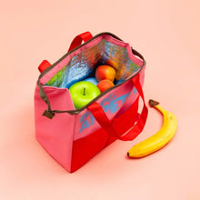 Load image into Gallery viewer, Red Bon Appétit Lunch Bag