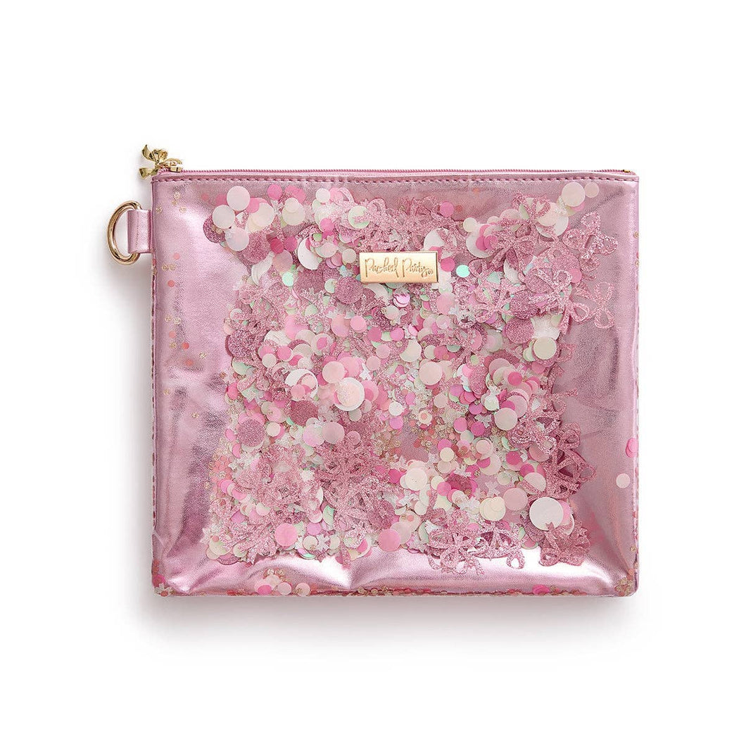 BOWS AND CONFETTI EVERYTHING POUCH