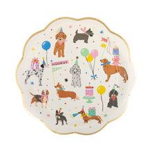 Load image into Gallery viewer, Dog Party Plates (Pack 8)