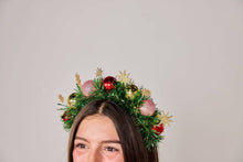Load image into Gallery viewer, Deck the Halls Wreath Novelty Headband