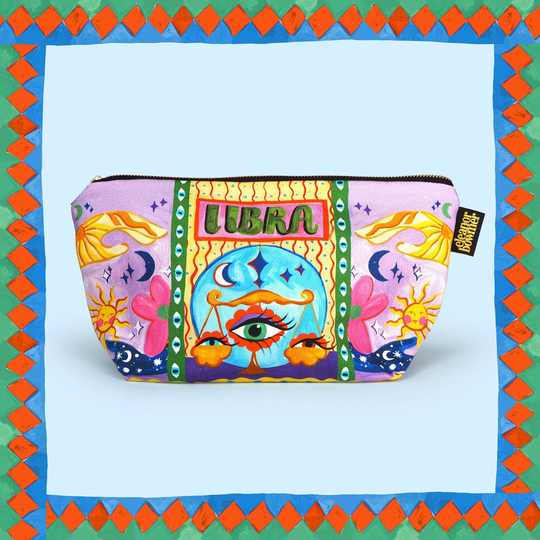 Libra Zodiac Toiletry Bag
