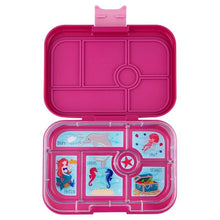 Load image into Gallery viewer, Yumbox Original 6 Compartment Bento Box - Purple - Mermaid