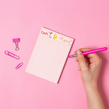 Load image into Gallery viewer, A6 notepad : can't be arsed