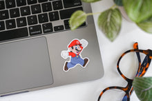 Load image into Gallery viewer, Super Retro Mario - Video Game Vinyl Sticker