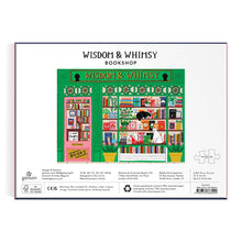 Load image into Gallery viewer, Wisdom &amp; Whimsy Bookshop Foil Puzzle