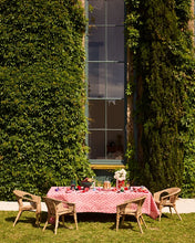 Load image into Gallery viewer, Kip&amp;Co Polkadot Pink Tablecloth Standard Rectangle