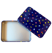 Load image into Gallery viewer, Junk Journal Keepsake Travel Tin Artfelt Joy Edition