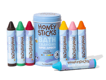 Load image into Gallery viewer, Honeysticks Bath Crayons Super Jumbos 7pk