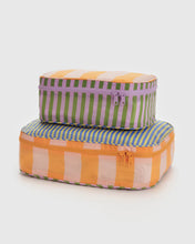 Load image into Gallery viewer, Baggu - Packing Cube Set Hotel Stripes