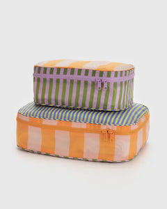 Baggu - Packing Cube Set Hotel Stripes