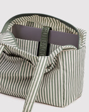 Load image into Gallery viewer, Baggu Everyday Cloud Bag Sage Stripe