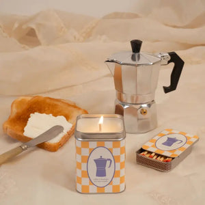 to : from Moka Pot (Coffee & Lavender) Candle