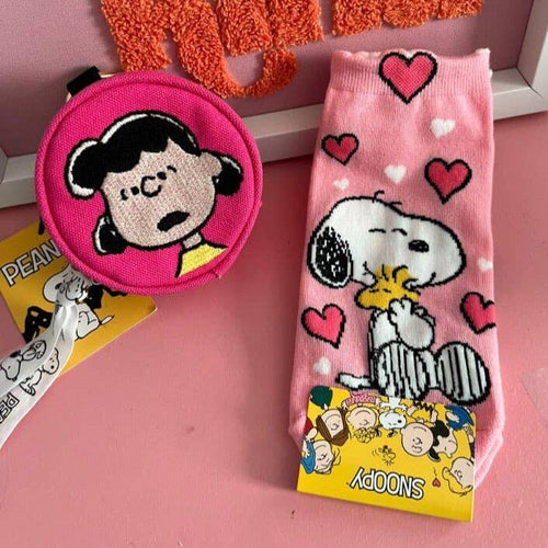 Peanuts Cotton Soft Ankle Socks: Snoopy