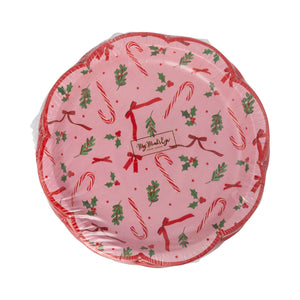 Candy Cane Plate