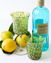 Load image into Gallery viewer, KIP &amp; Co. Garden Soiree Speckle Wine Glass (2P)