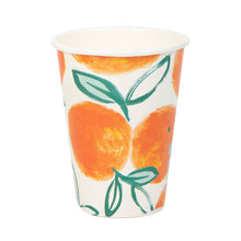 Load image into Gallery viewer, Citrus Fruit Lemon and Orange Cups (Pack 8)