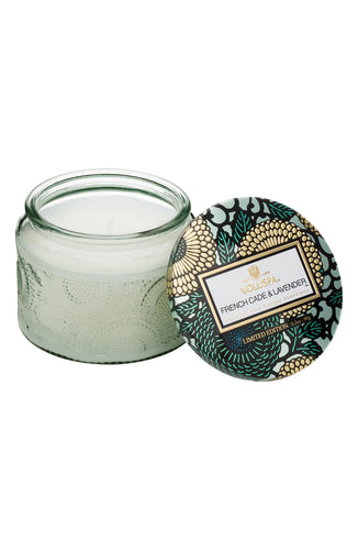 VOLUSPA French Cade & Lavender Petite Glass Jar Candle 90g