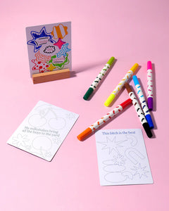 Journey of Something Colour Your Own Adult Affirmation Cards