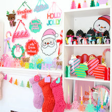 Load image into Gallery viewer, Candy Cane Acrylic Hanging Wall Art