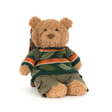 Load image into Gallery viewer, Jellycat Bartholomew Bear 'Hiking' Outdoors