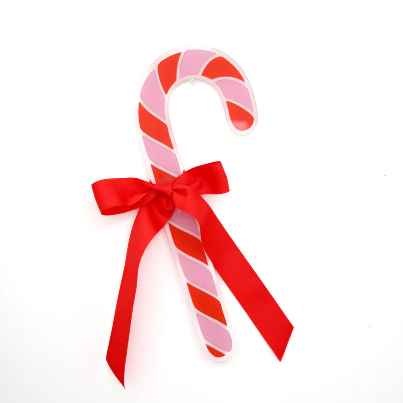 Candy Cane Acrylic Hanging Wall Art