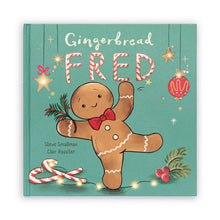 Load image into Gallery viewer, Jellycat Gingerbread Fred Book