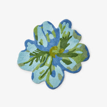 Load image into Gallery viewer, Bonnie &amp; Neil Tulip Blue Green Bath Mat