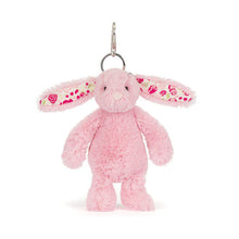 Load image into Gallery viewer, Jellycat Blushkin Blossom Bunny Bag Charm