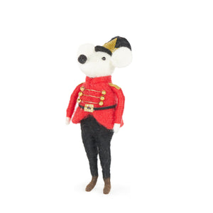 Hanging Decoration Wool Mouse Nutcracker Standing