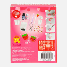 Load image into Gallery viewer, Tiger Tribe Bag Charm Kit - Strawberry Bubble Tea
