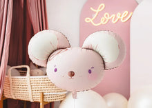 Load image into Gallery viewer, Giant Pink Mouse Balloon