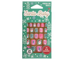 Santa Baby Press On Nails