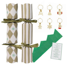 Load image into Gallery viewer, Mini Crackers - Gold Harlequin (8 Pack)