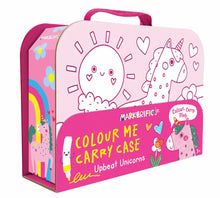 Load image into Gallery viewer, Colour Me Carry Case - Upbeat Unicorns