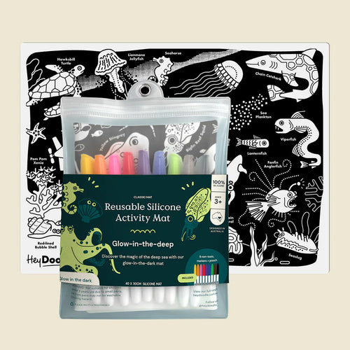 Hey Doodle Mat Glow In The Deep