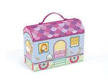 Load image into Gallery viewer, Bluchka &amp; Indie Caravan House with Tinyly Figurine &amp; Pet
