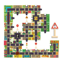 Load image into Gallery viewer, Djeco City Road 24pc Giant Pop To Play Puzzle