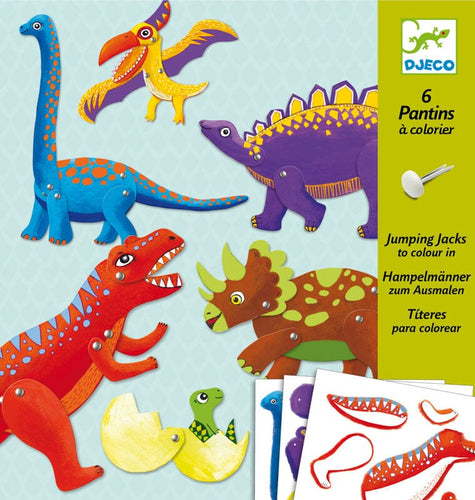 Djeco Dinos Small Puppets