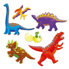 Load image into Gallery viewer, Djeco Dinos Small Puppets