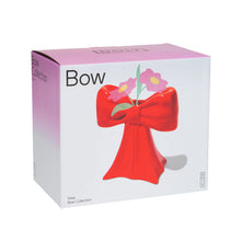 Load image into Gallery viewer, Bow Vase Red