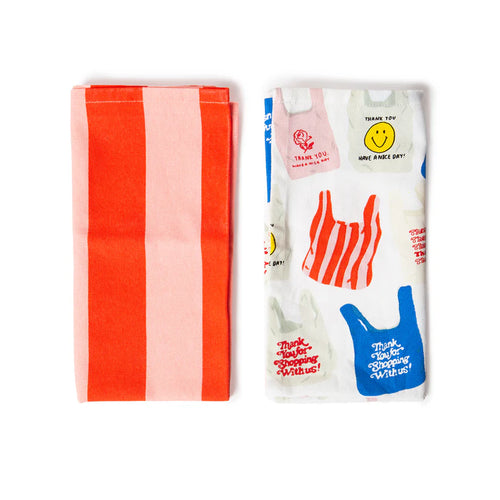 Corner Shop Tea Towel (set of 2)
